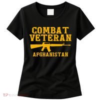 Afghanistan Combat Veteran Proud Women's T-Shirt thumb 0