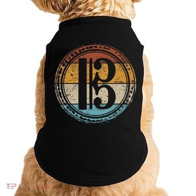 Alto Clef Viola Player Violist Doggie Tank