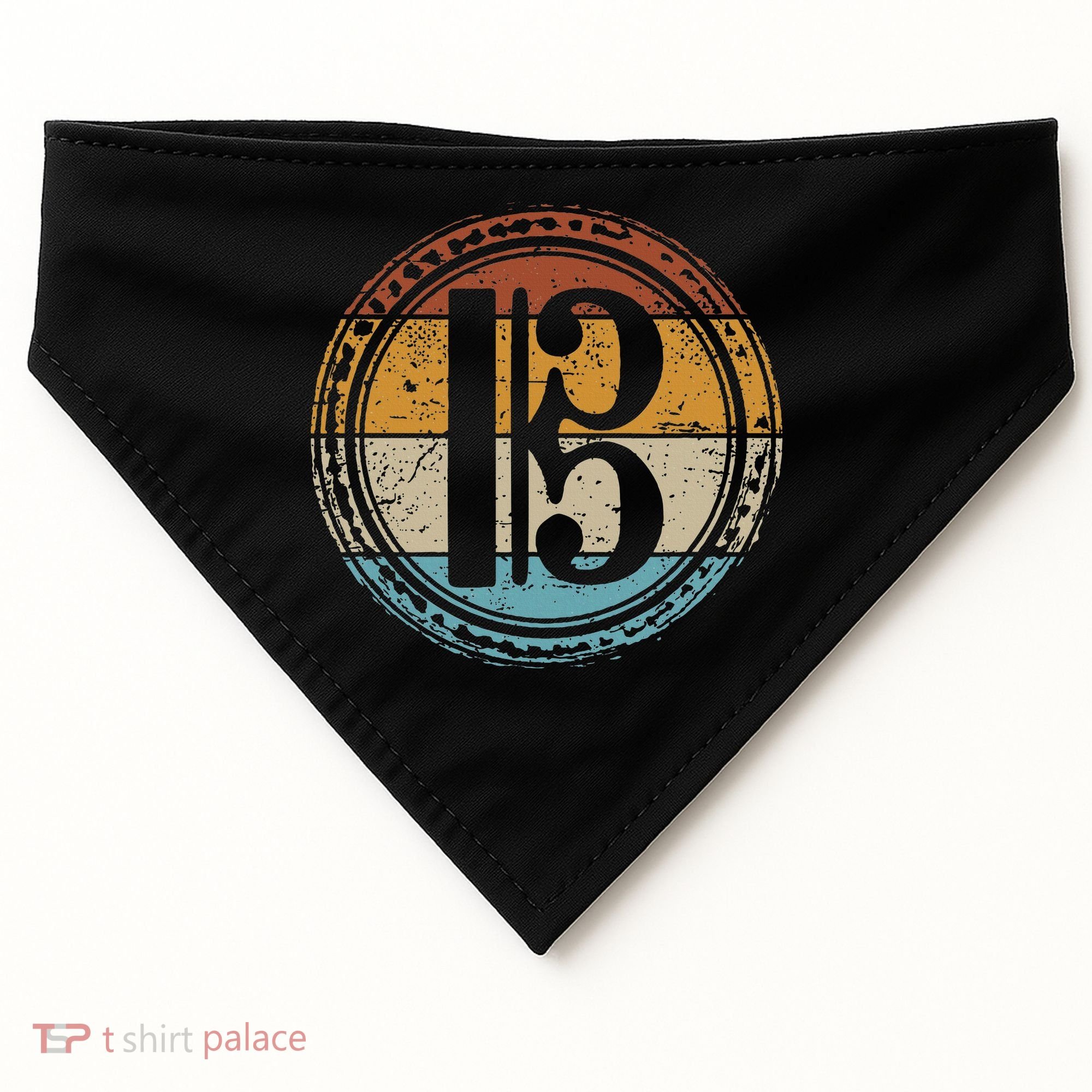 Alto Clef Viola Player Violist USA-Made Doggie Bandana