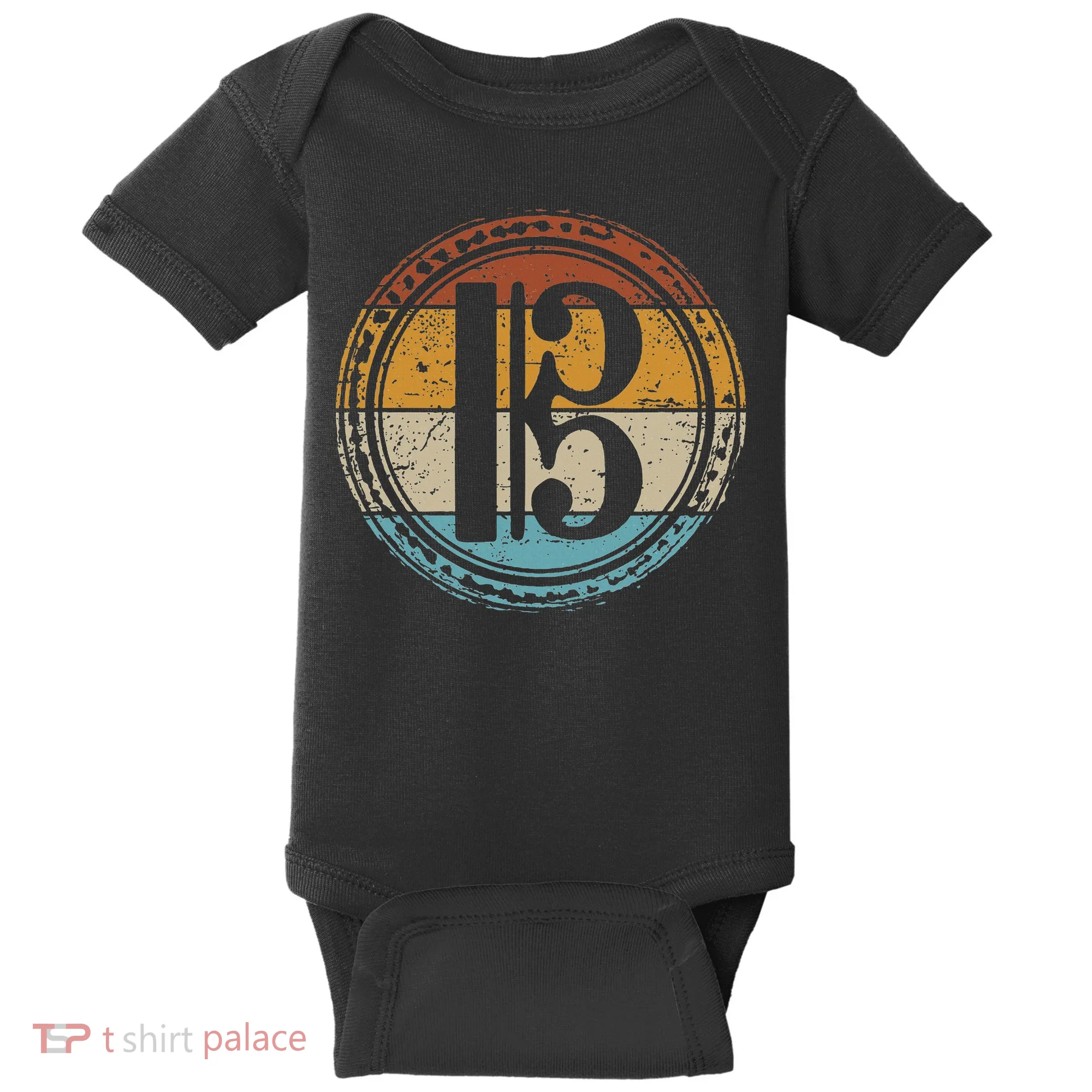 Alto Clef Viola Player Violist Baby Bodysuit