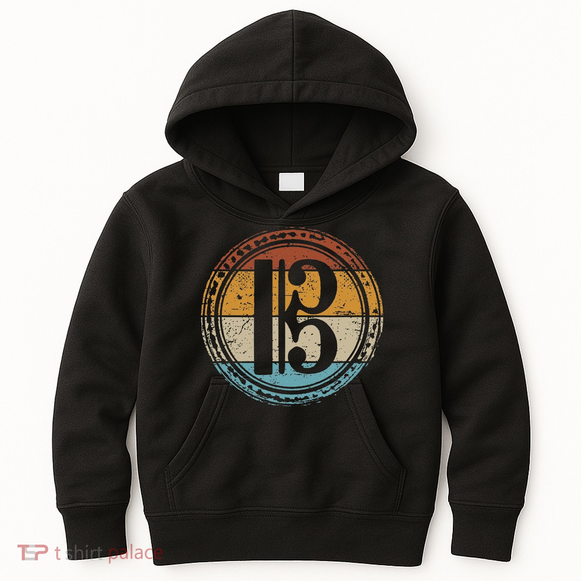 Alto Clef Viola Player Violist Kids Hoodie