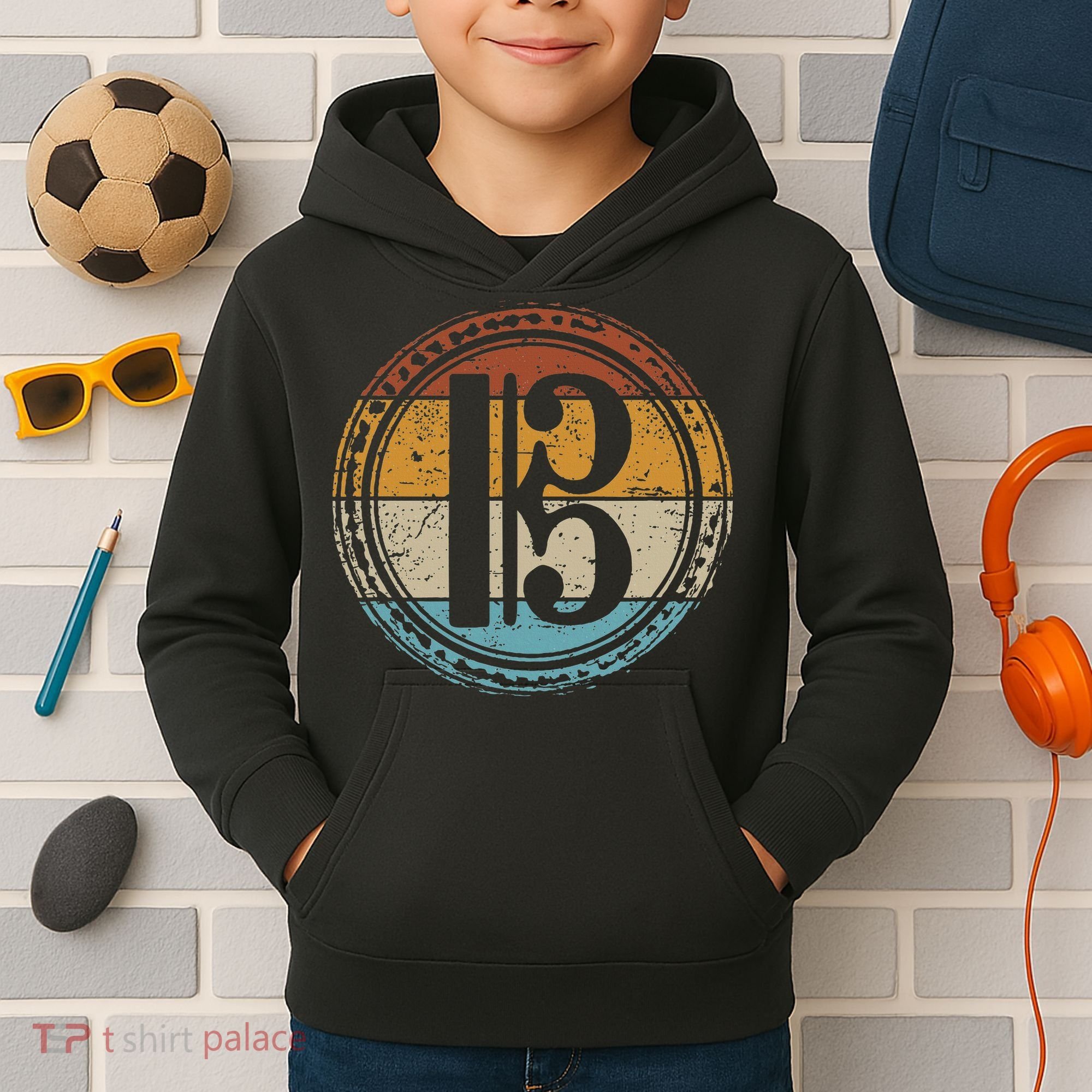Alto Clef Viola Player Violist Kids Hoodie