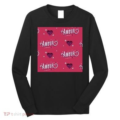 Amour Cute Valentine's Day Gift Long Sleeve Shirt