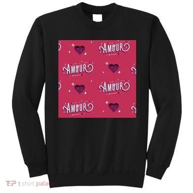 Amour Cute Valentine's Day Gift Sweatshirt