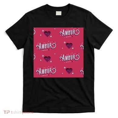 Amour Cute Valentine's Day Gift T-Shirt