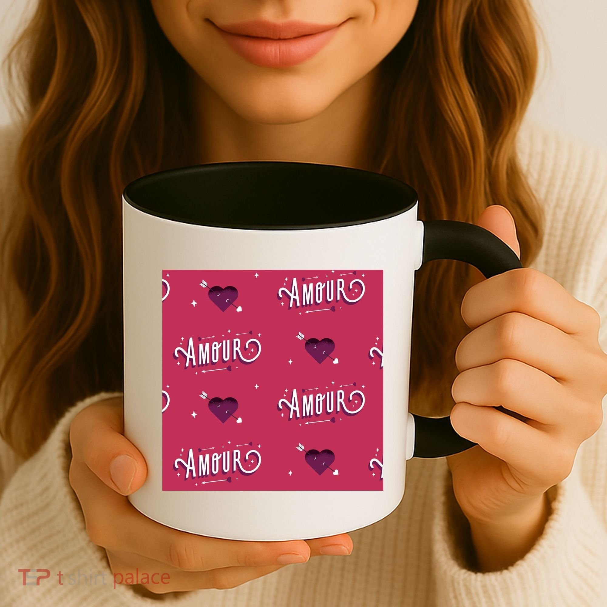 Amour Cute Valentine's Day Gift Coffee Mug