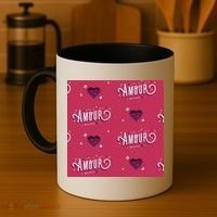 Amour Cute Valentine's Day Gift Coffee Mug thumb 4