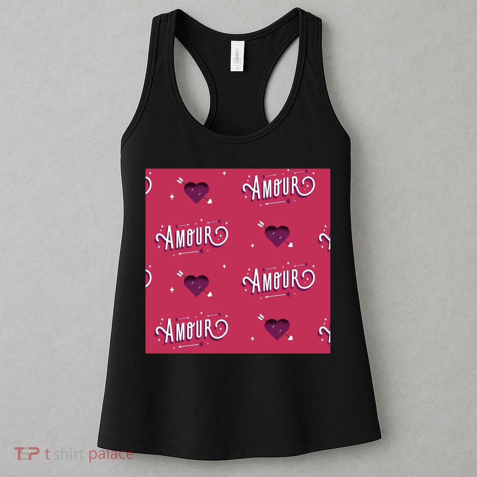 Amour Cute Valentine's Day Gift Women's Tank Top