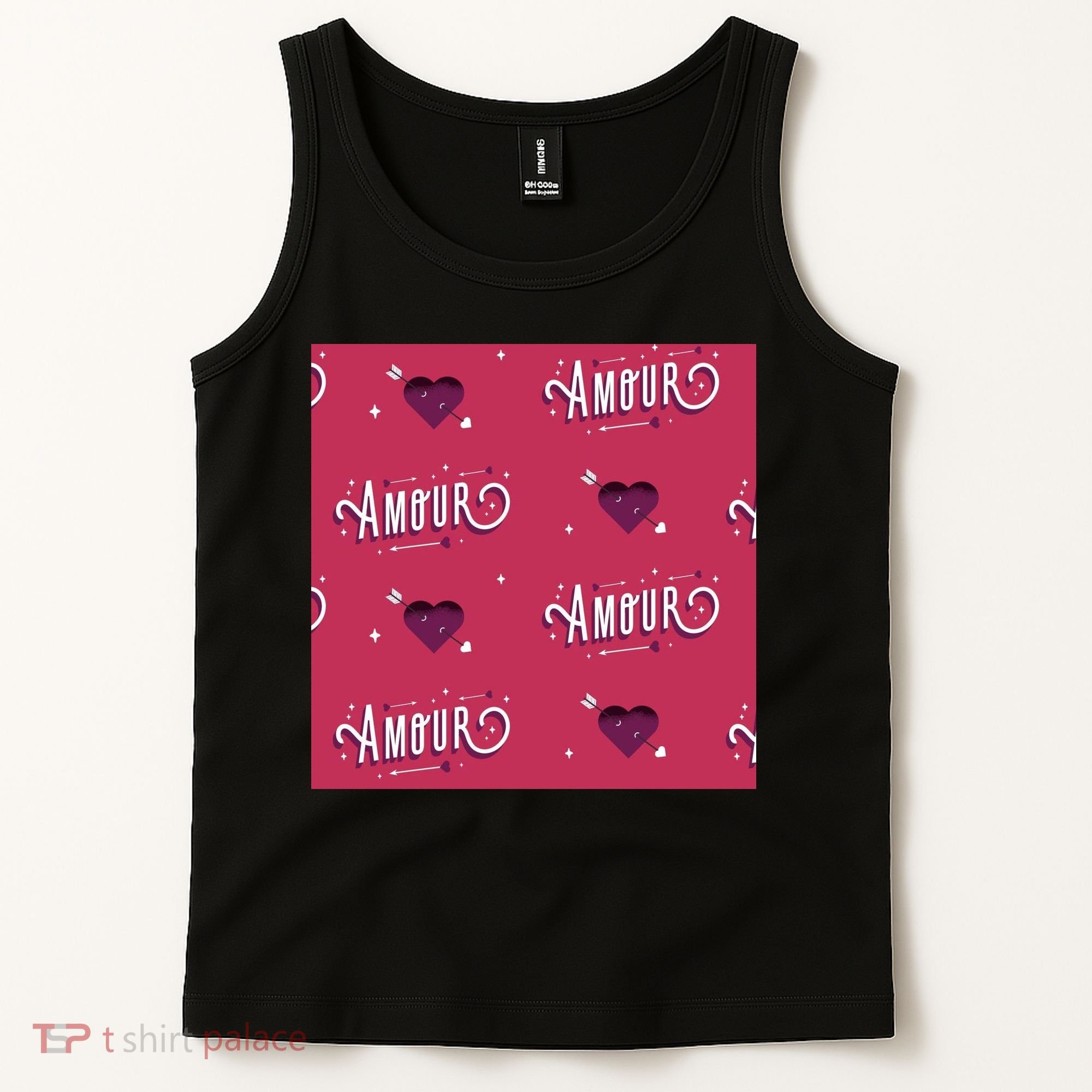 Amour Cute Valentine's Day Gift Tank Top