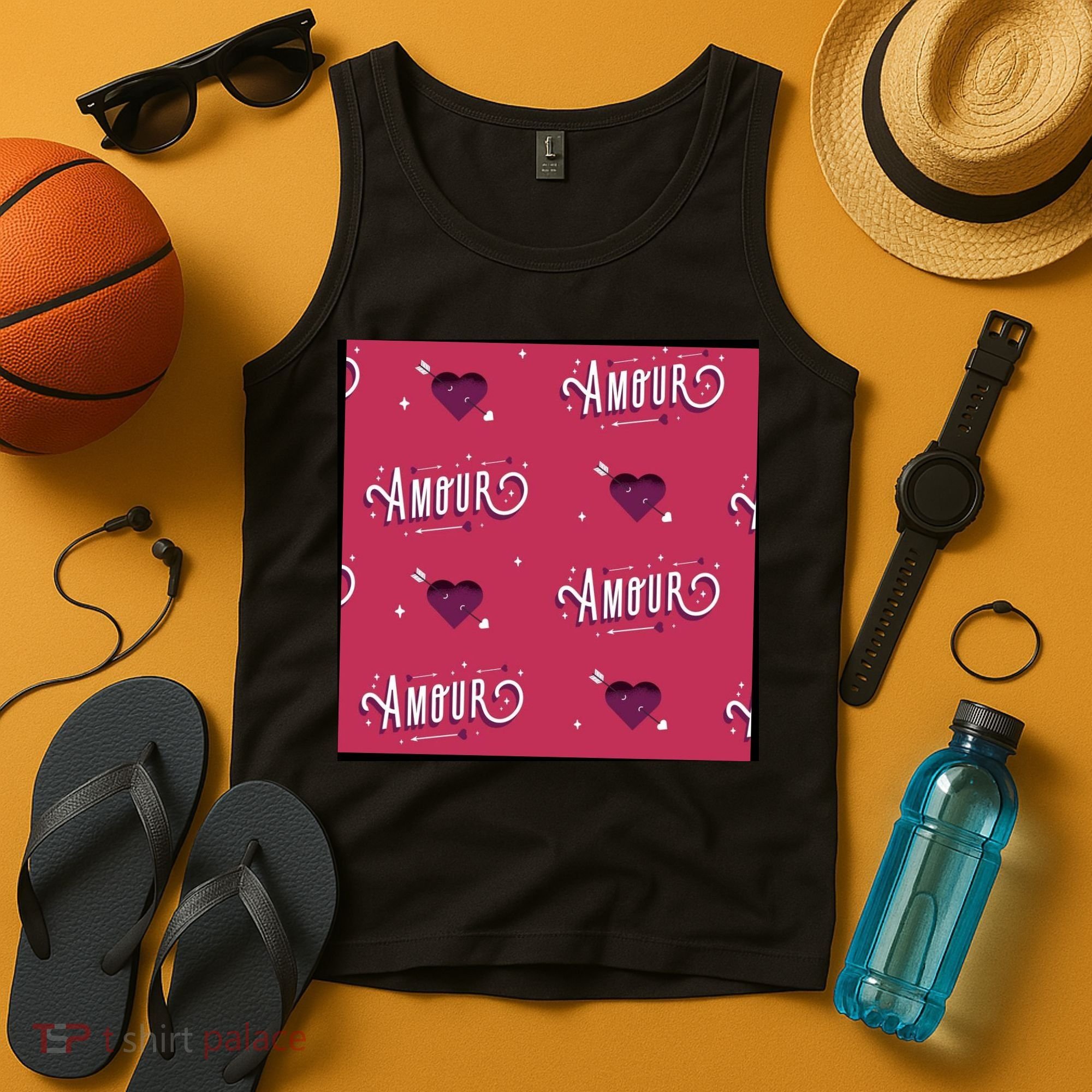 Amour Cute Valentine's Day Gift Tank Top
