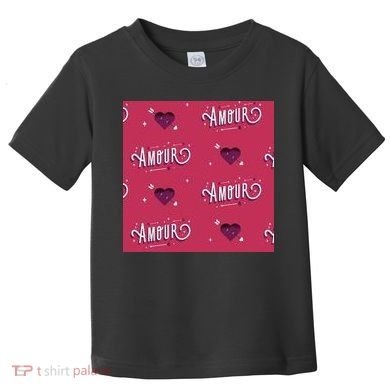 Amour Cute Valentine's Day Gift Toddler T-Shirt