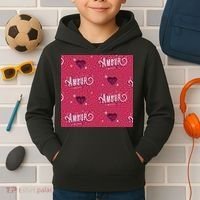 Amour Cute Valentine's Day Gift Kids Hoodie thumb 2