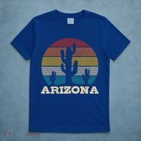 Arizona Cactus Vintage Retro Desert Souvenir Gift T-Shirt thumb 5