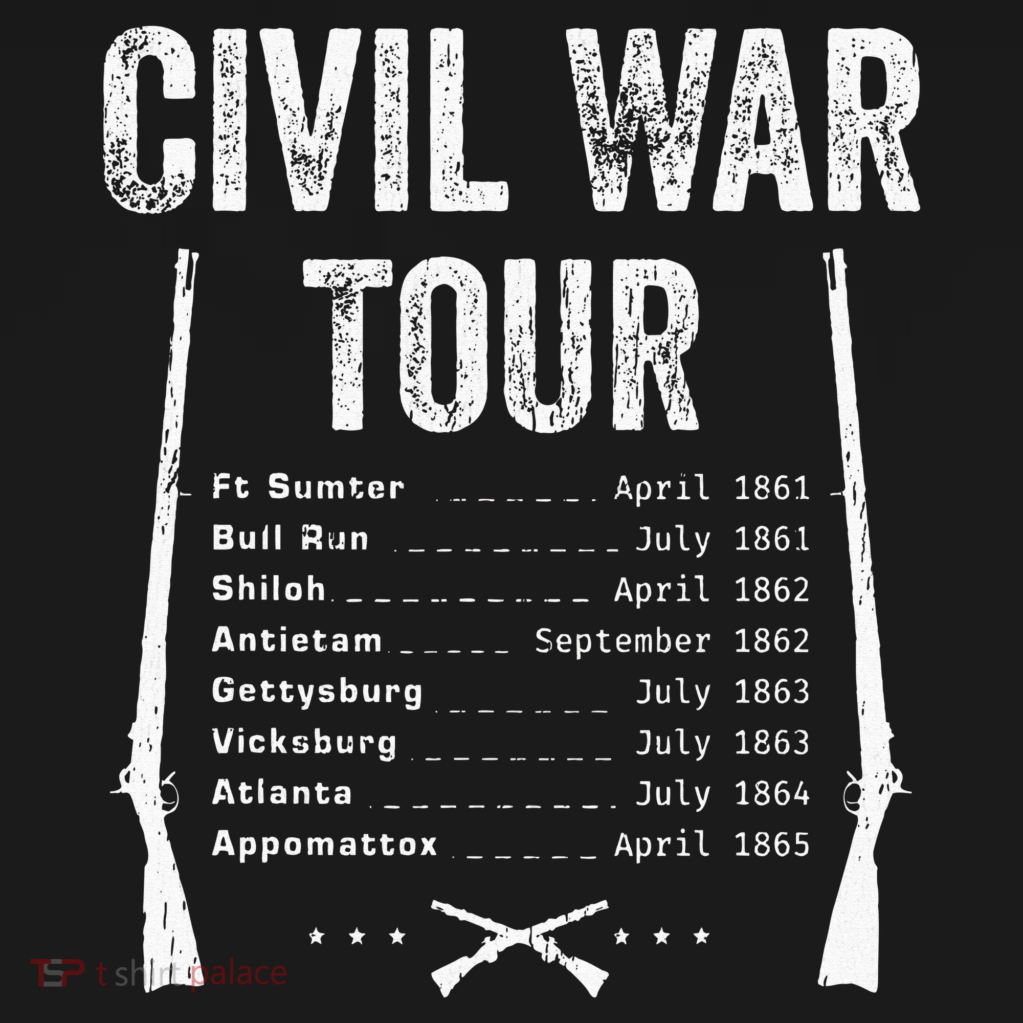 American Civil War Tour Battle Dates Reenactment Gettysburg Women's Hoodie