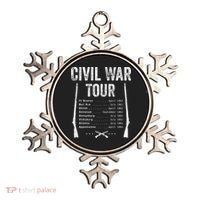 American Civil War Tour Battle Dates Reenactment Gettysburg Ornament thumb 0