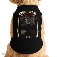 American Civil War Battle Dates Reenactment Gettysburg Doggie Tank thumb 0