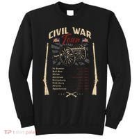 American Civil War Battle Dates Reenactment Gettysburg Sweatshirt thumb 0
