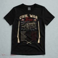 American Civil War Battle Dates Reenactment Gettysburg T-Shirt thumb 5