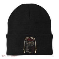 American Civil War Battle Dates Reenactment Gettysburg Beanie thumb 0
