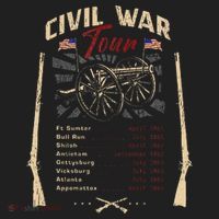 American Civil War Battle Dates Reenactment Gettysburg Tumbler thumb 3