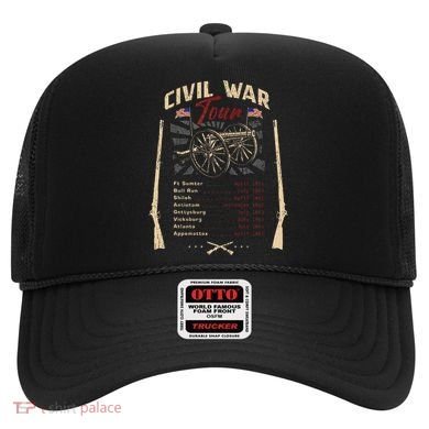 American Civil War Battle Dates Reenactment Gettysburg Hat