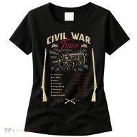 American Civil War Battle Dates Reenactment Gettysburg Women's T-Shirt thumb 0
