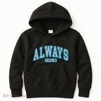 Always Cold Winter Christmas Season Kids Hoodie thumb 0