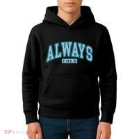Always Cold Winter Christmas Season Kids Hoodie thumb 4