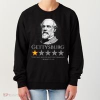 American Civil War Robert E. Lee Gettysburg History Women's Sweatshirt thumb 0