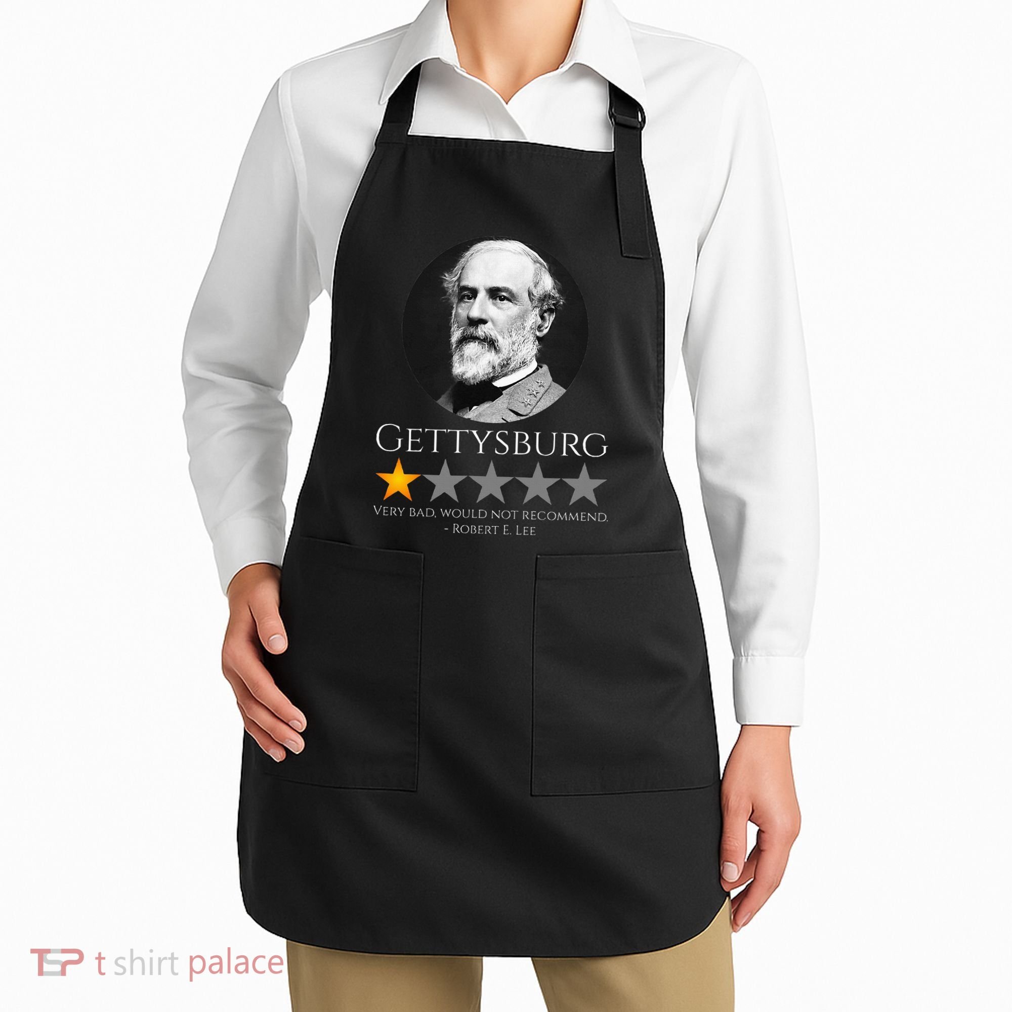 American Civil War Robert E. Lee Gettysburg History Apron