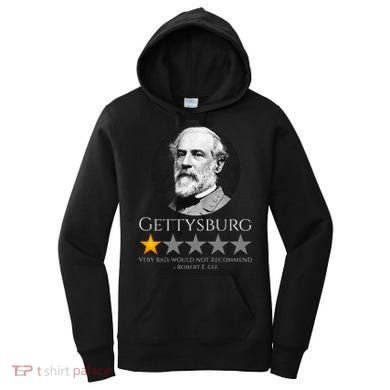American Civil War Robert E. Lee Gettysburg History Women's Hoodie