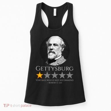 American Civil War Robert E. Lee Gettysburg History Women's Tank Top