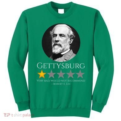 American Civil War Robert E. Lee Gettysburg History Sweatshirt