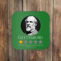 American Civil War Robert E. Lee Gettysburg History Coaster thumb 0