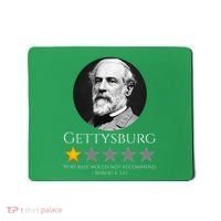 American Civil War Robert E. Lee Gettysburg History Mousepad thumb 0