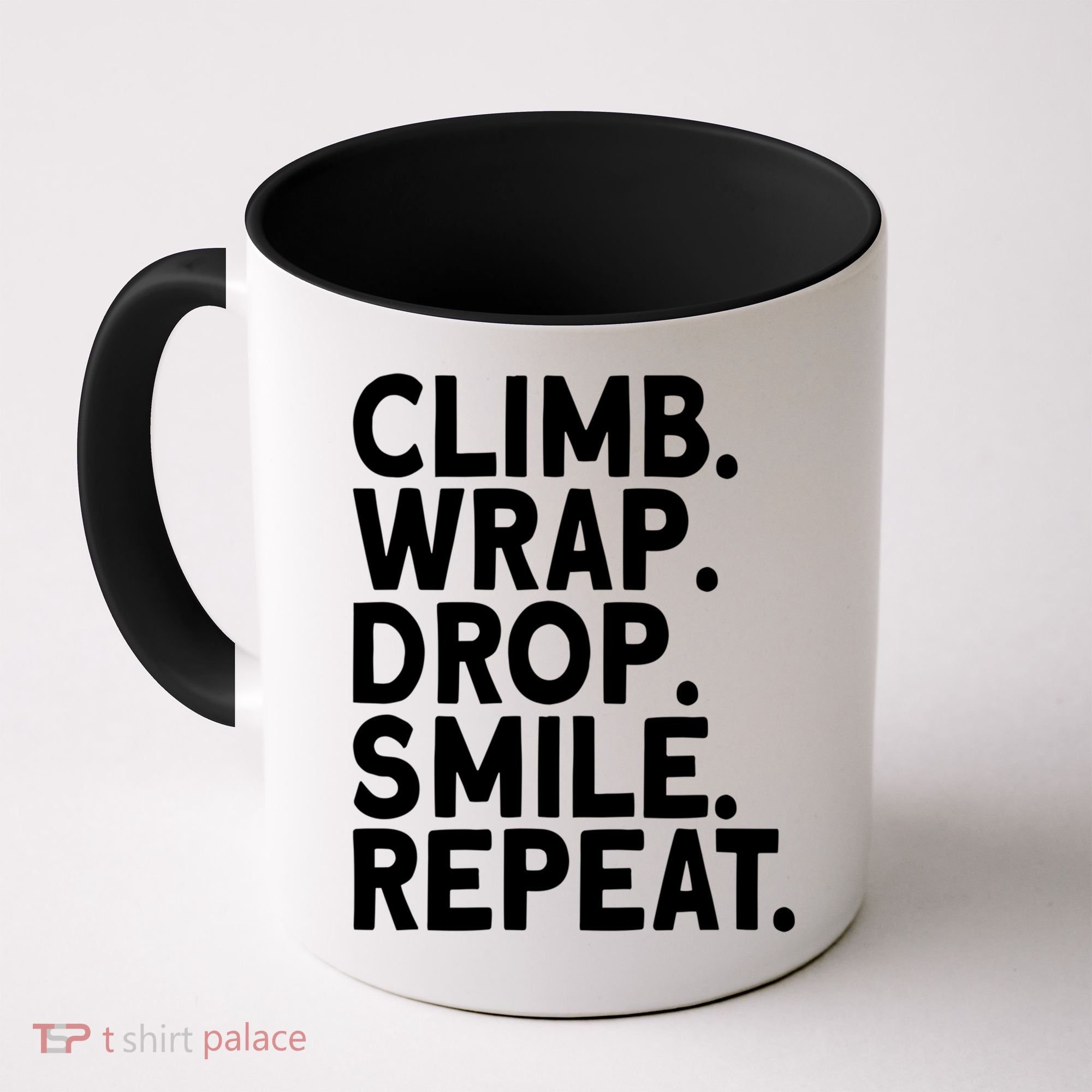 Aerialist Climb Warp Drop Smile Repeat Aerial Silks Cool Gift Coffee Mug