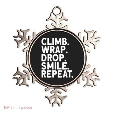Aerialist Climb Warp Drop Smile Repeat Aerial Silks Cool Gift Ornament