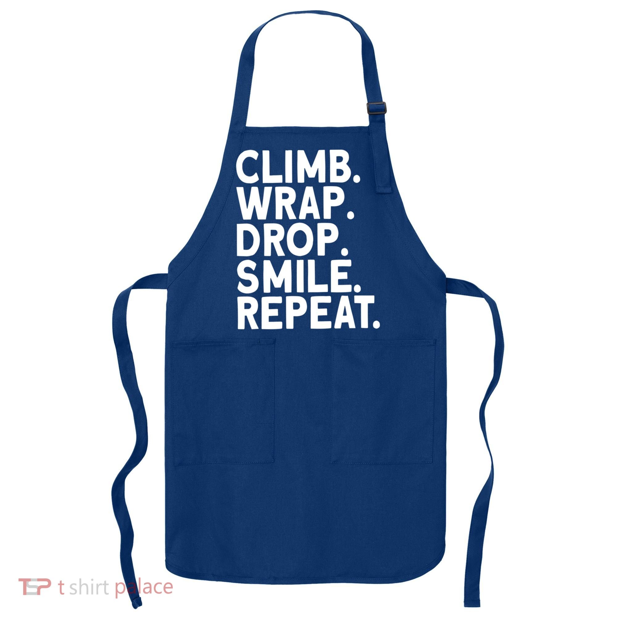 Aerialist Climb Warp Drop Smile Repeat Aerial Silks Cool Gift Apron