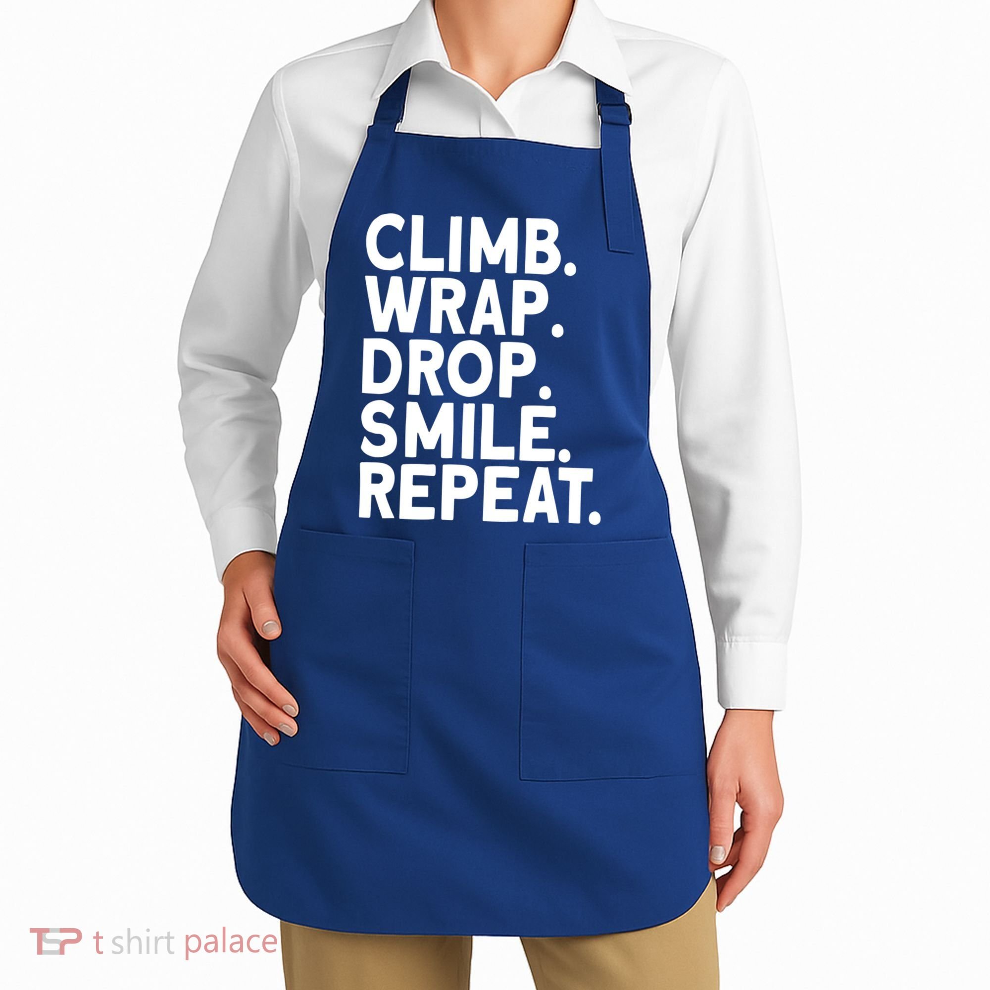 Aerialist Climb Warp Drop Smile Repeat Aerial Silks Cool Gift Apron