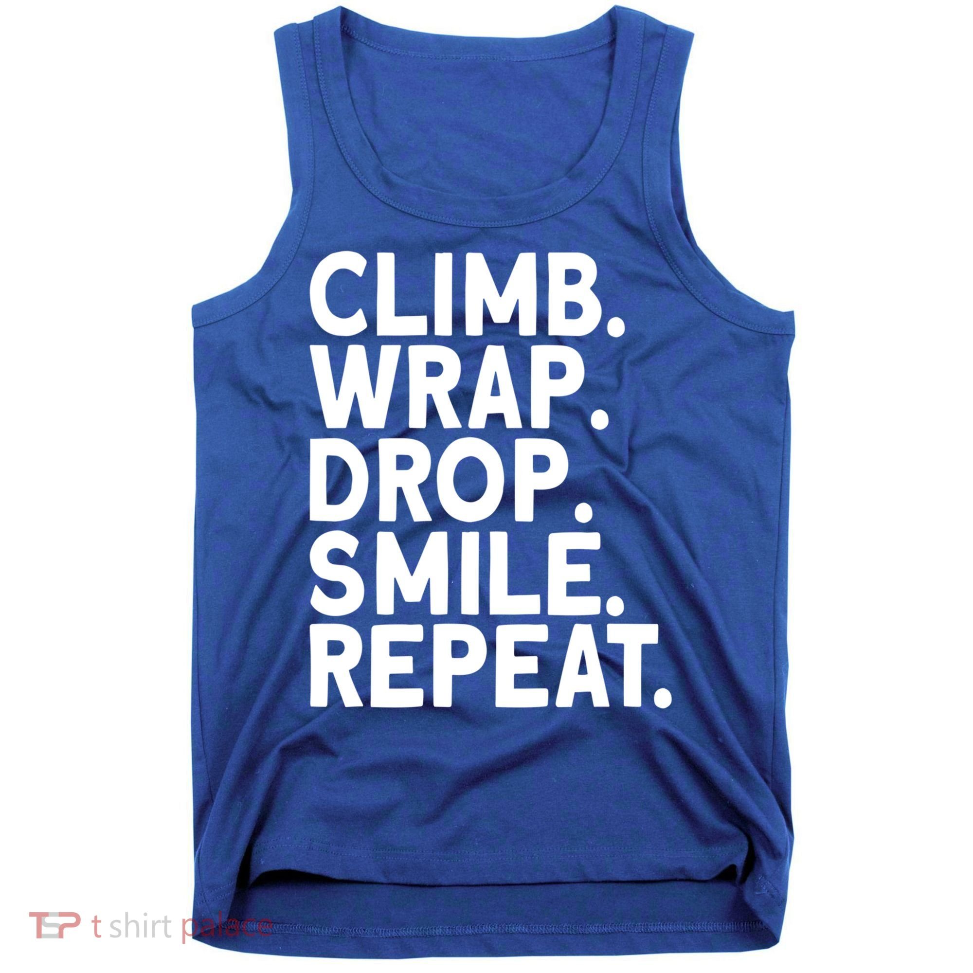 Aerialist Climb Warp Drop Smile Repeat Aerial Silks Cool Gift Tank Top