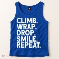 Aerialist Climb Warp Drop Smile Repeat Aerial Silks Cool Gift Tank Top thumb 2