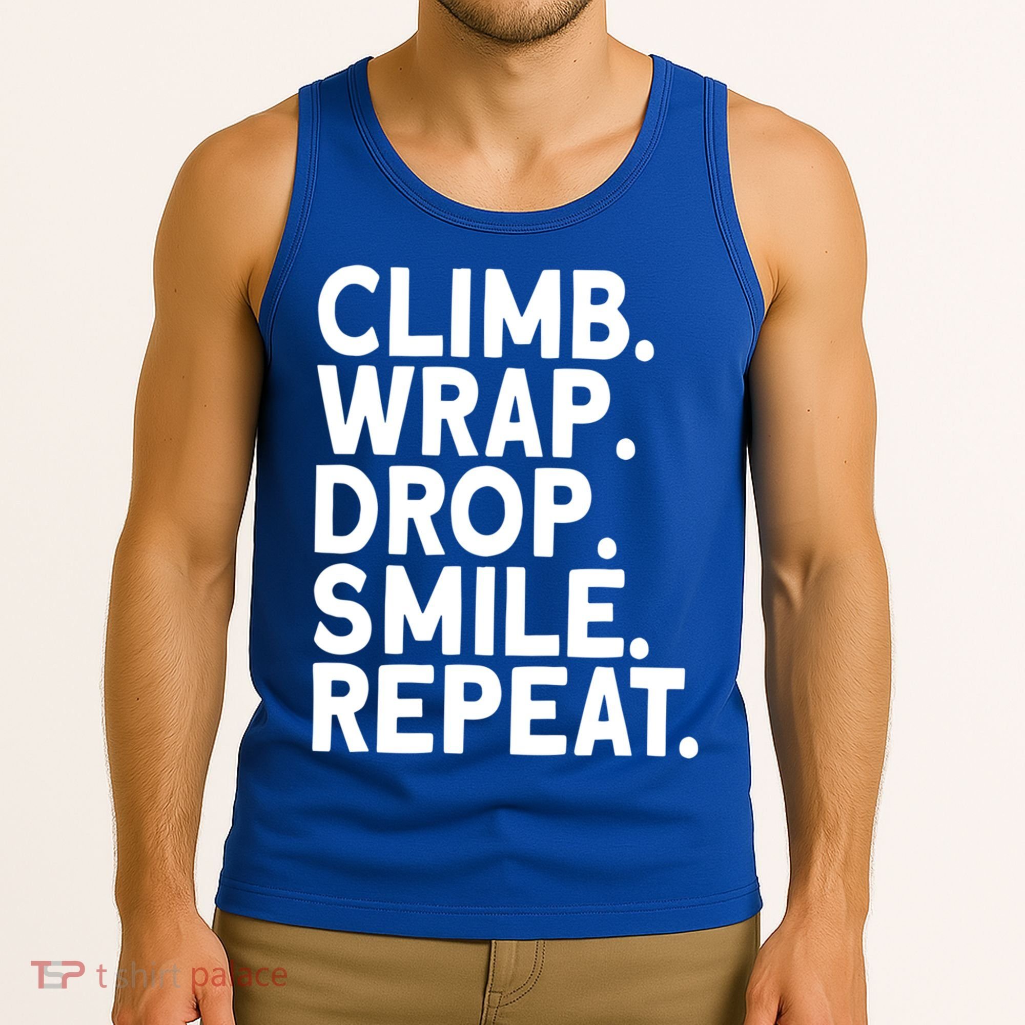 Aerialist Climb Warp Drop Smile Repeat Aerial Silks Cool Gift Tank Top