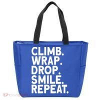 Aerialist Climb Warp Drop Smile Repeat Aerial Silks Cool Gift Tote Bag thumb 0