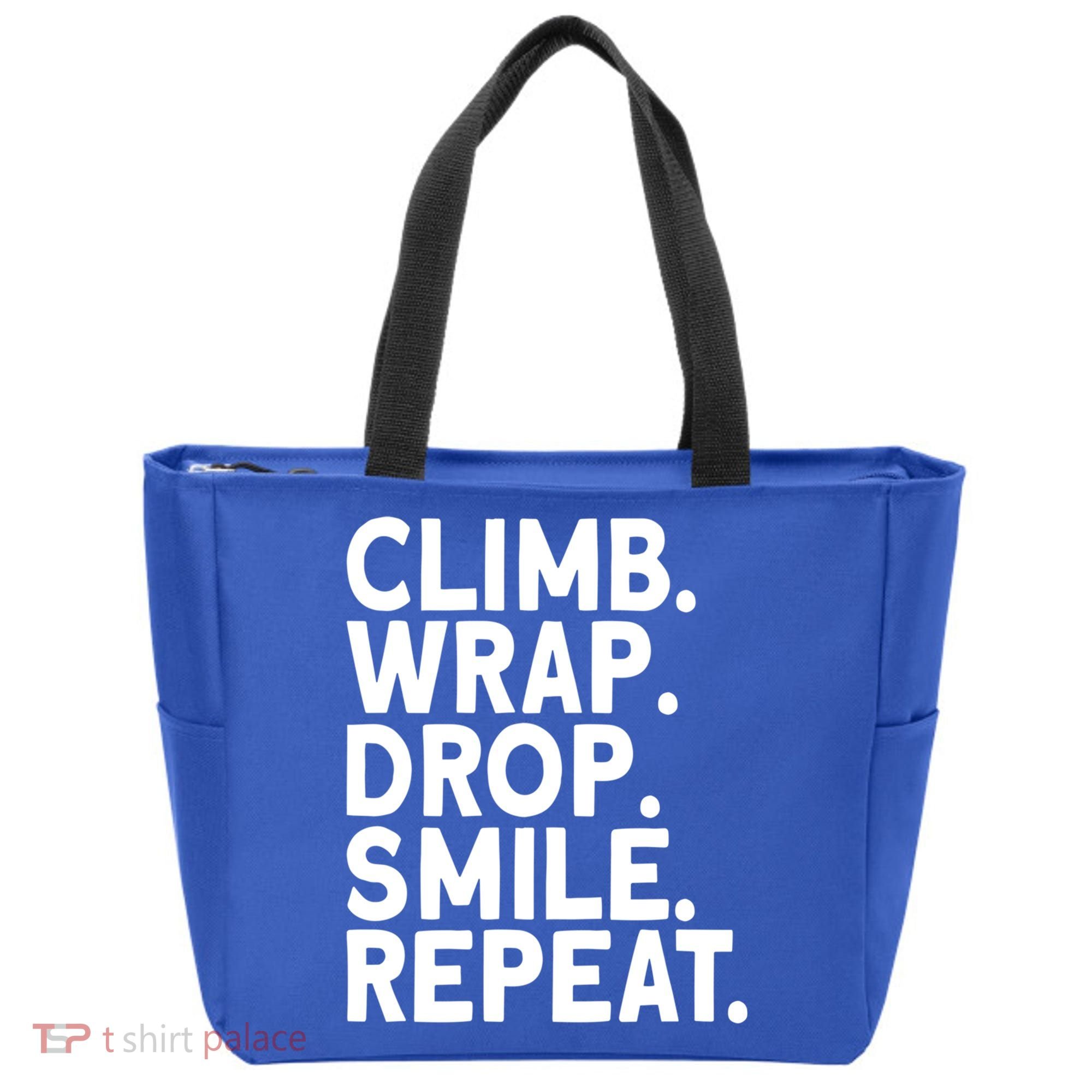 Aerialist Climb Warp Drop Smile Repeat Aerial Silks Cool Gift Tote Bag