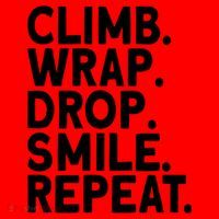 Aerialist Climb Warp Drop Smile Repeat Aerial Silks Cool Gift Santa Hat thumb 1