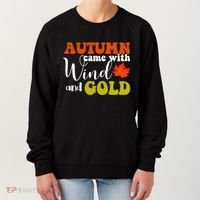 Autumn Came With Wind And Gold Women's Sweatshirt thumb 0