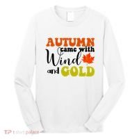 Autumn Came With Wind And Gold Long Sleeve Shirt thumb 0