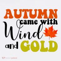 Autumn Came With Wind And Gold Sweatshirt thumb 3