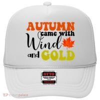 Autumn Came With Wind And Gold Hat thumb 0