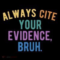 Always Cite Your Evidence Bruh Funny English Teacher Coffee Mug thumb 5